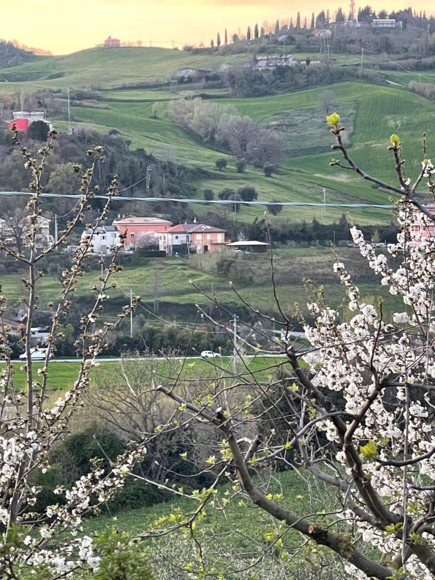 Agriturismo Ca' Maggio Sasso Feltrio Eksteriør bilde